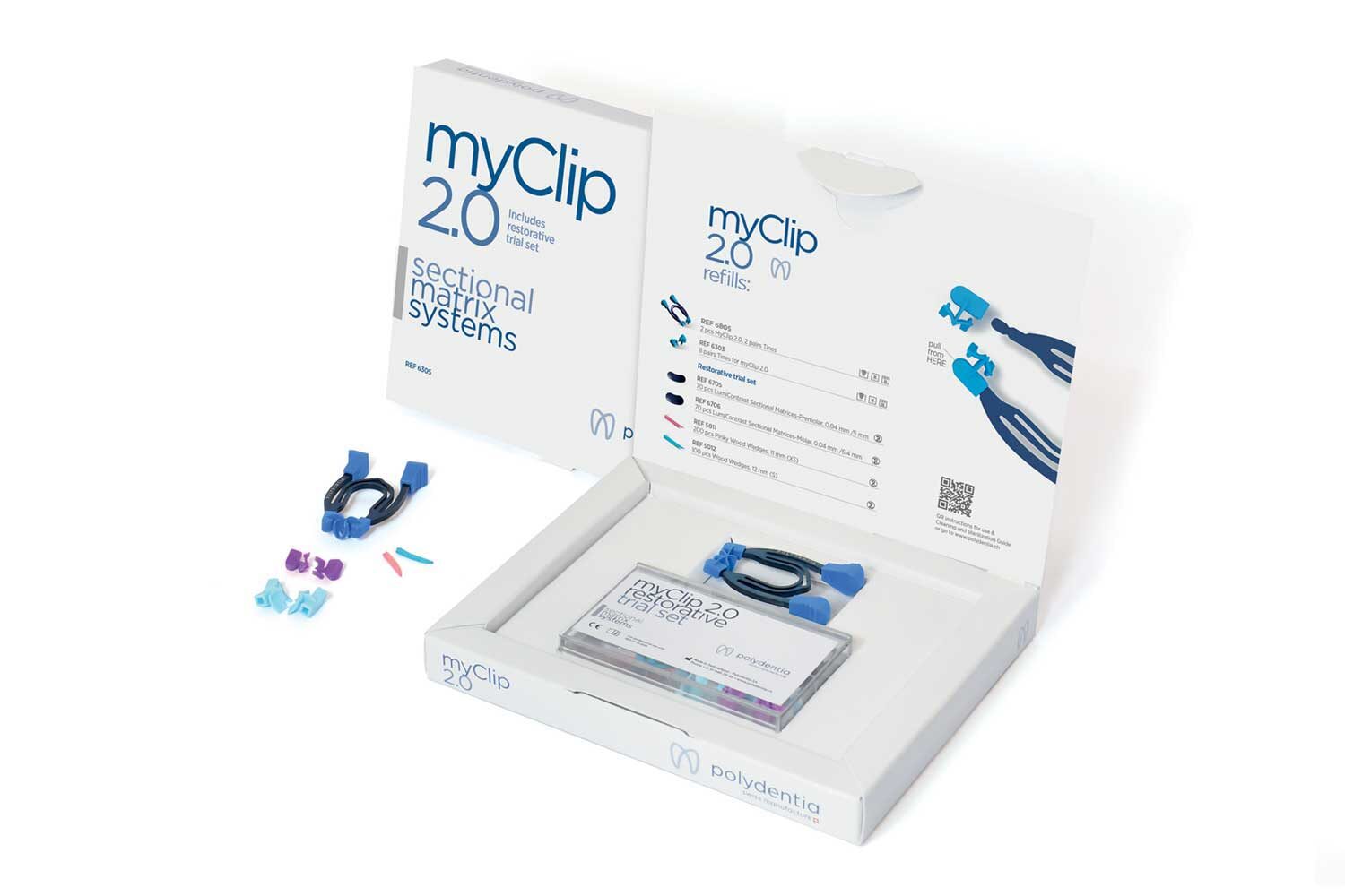 myClip 2.0 systemes de matrices sectorielles odontologie conservatrice