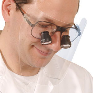 Vista-Tec Clipon visiere di protezione occhiali e loupes